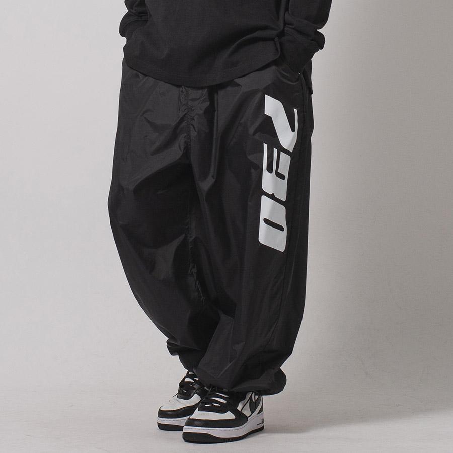 ナイロン２WAYバルーンパンツ ワイドパンツ メンズ ストリート系 韓国ファッション 韓国系 RE730 セブンサーティー | RE730 | 08