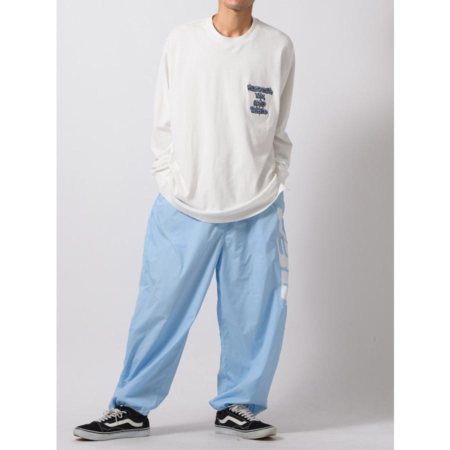 ナイロン２WAYバルーンパンツ ワイドパンツ メンズ ストリート系 韓国ファッション 韓国系 RE730 セブンサーティー | RE730 | 11