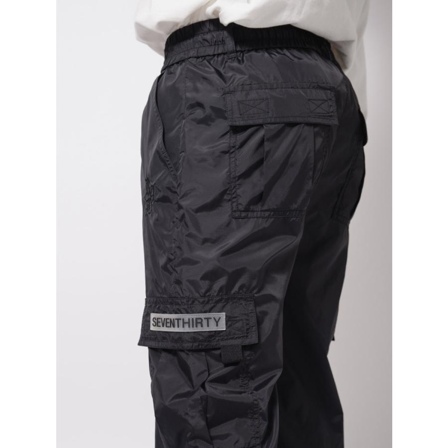 ナイロン２WAYカーゴパンツ ワイドパンツ メンズ ストリート系 韓国ファッション 韓国系 RE730 セブンサーティー | RE730 | 19