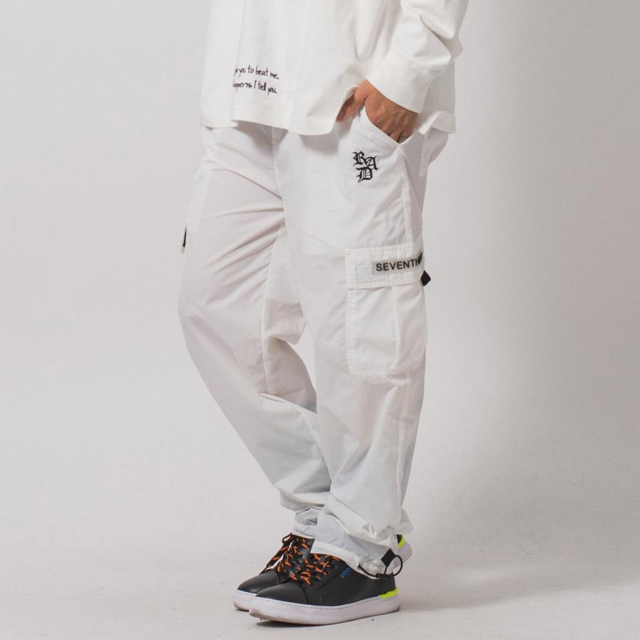 ナイロン２WAYカーゴパンツ ワイドパンツ メンズ ストリート系 韓国ファッション 韓国系 RE730 セブンサーティー | RE730 | 05