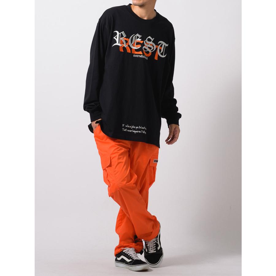 ナイロン２WAYカーゴパンツ ワイドパンツ メンズ ストリート系 韓国ファッション 韓国系 RE730 セブンサーティー | RE730 | 13