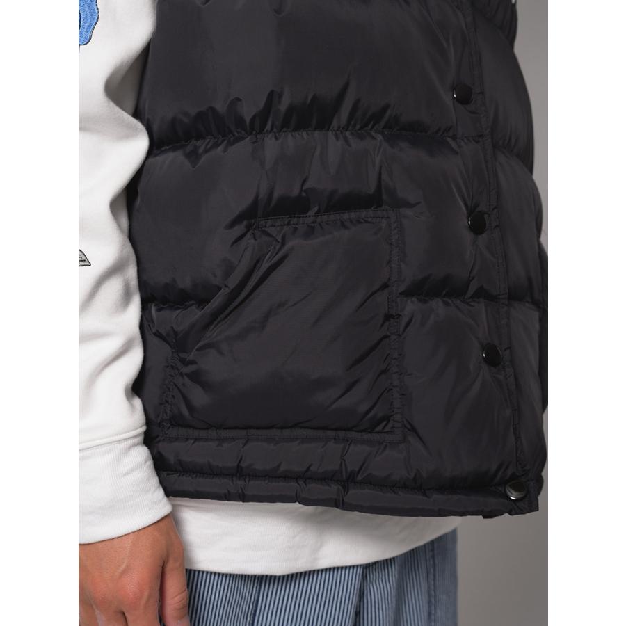 ナイロン中綿ベスト メンズ ビッグシルエット オーバーサイズ ストリート系 韓国ファッション 韓国系 RE730 セブンサーティー | RE730 | 20