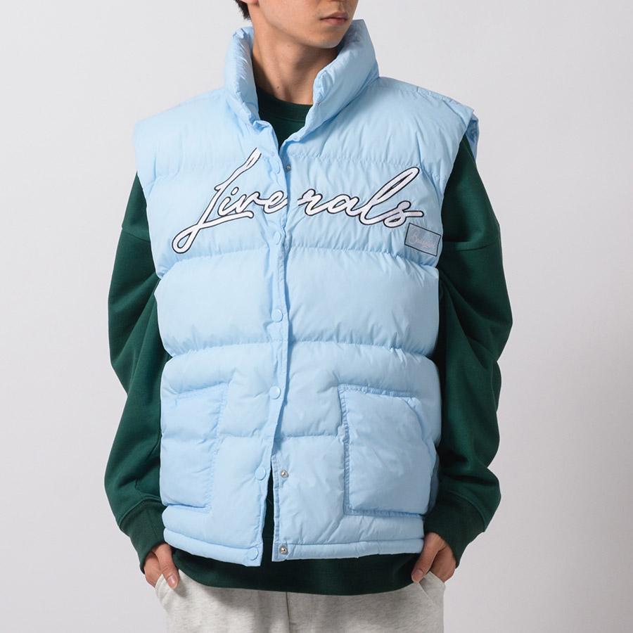 ナイロン中綿ベスト メンズ ビッグシルエット オーバーサイズ ストリート系 韓国ファッション 韓国系 RE730 セブンサーティー | RE730 | 06