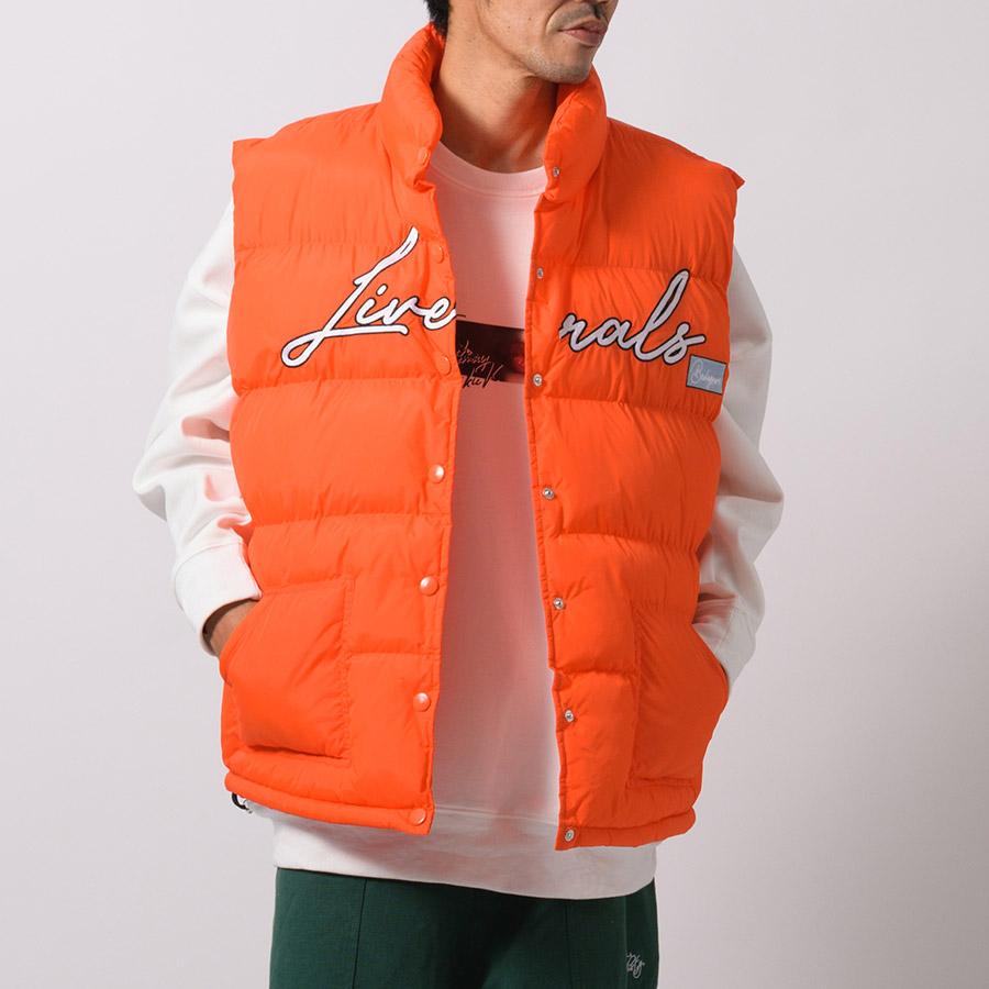 ナイロン中綿ベスト メンズ ビッグシルエット オーバーサイズ ストリート系 韓国ファッション 韓国系 RE730 セブンサーティー | RE730 | 07