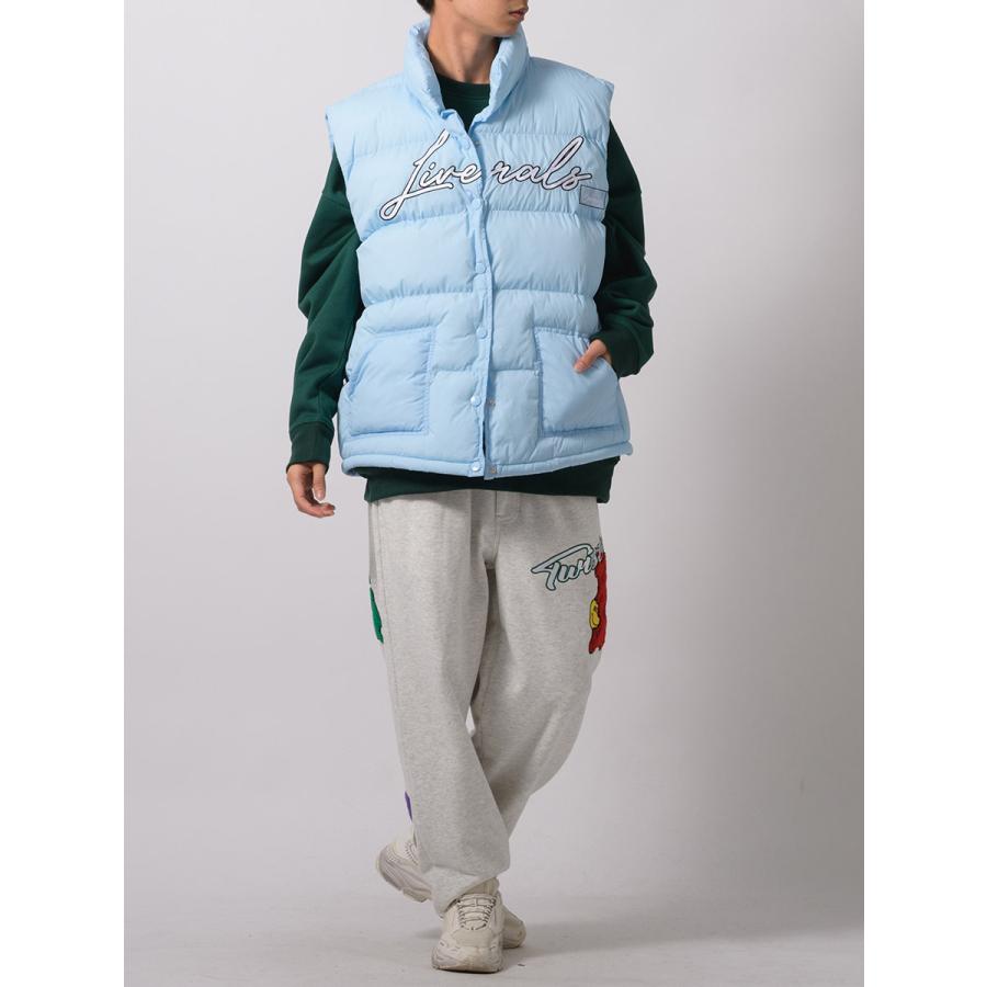 ナイロン中綿ベスト メンズ ビッグシルエット オーバーサイズ ストリート系 韓国ファッション 韓国系 RE730 セブンサーティー | RE730 | 11