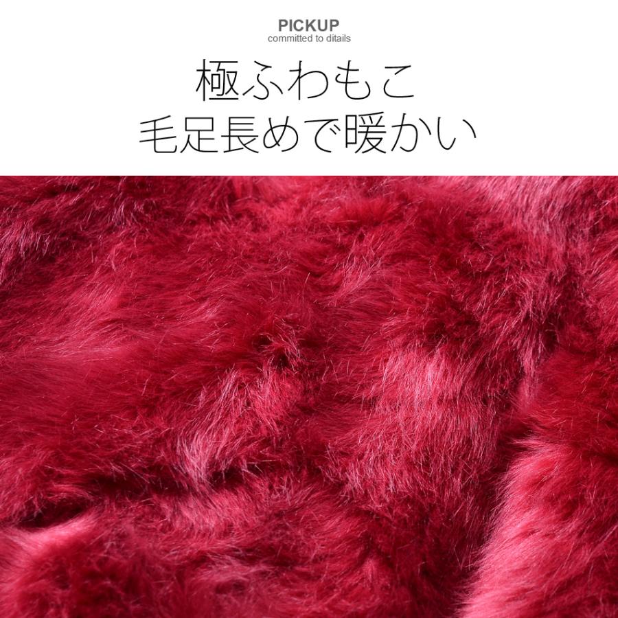 ファー パーカー ジャケット メンズ ビッグシルエット ストリート 韓国ファッション ホワイト ピンク ブラック ワイン グレー他  白 黒 赤 M L XL | RE730 | 05