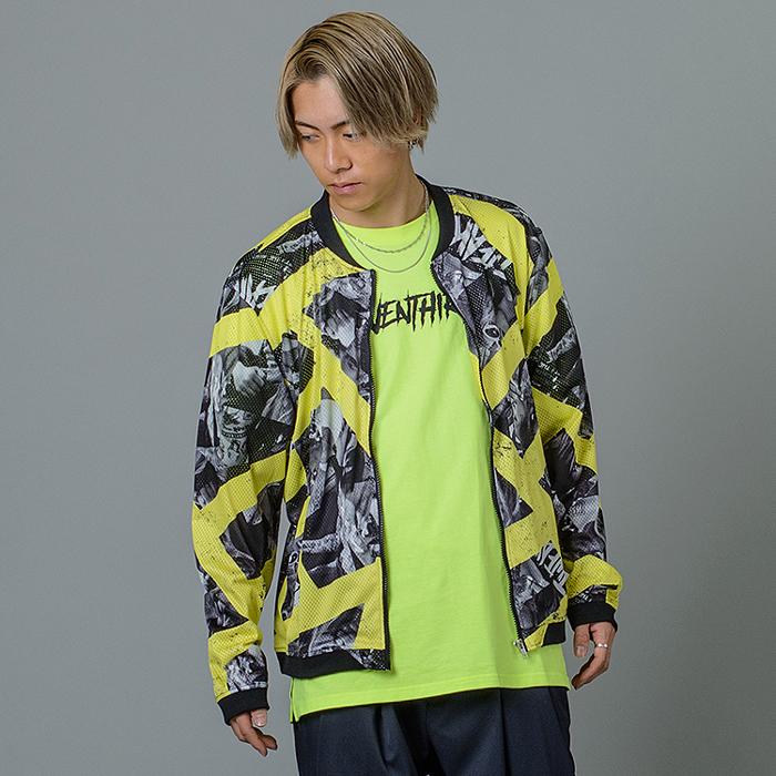 Ma 1 メンズ 春 夏 カラフル イエロー ブラック 黒 M L Xl 2l フライトジャケット 総柄 プリント メッシュ カジュアル ストリート Re730 セブンサーティー 921 Be921 メンズジャケット バッグ 鞄 のhk 通販 Yahoo ショッピング