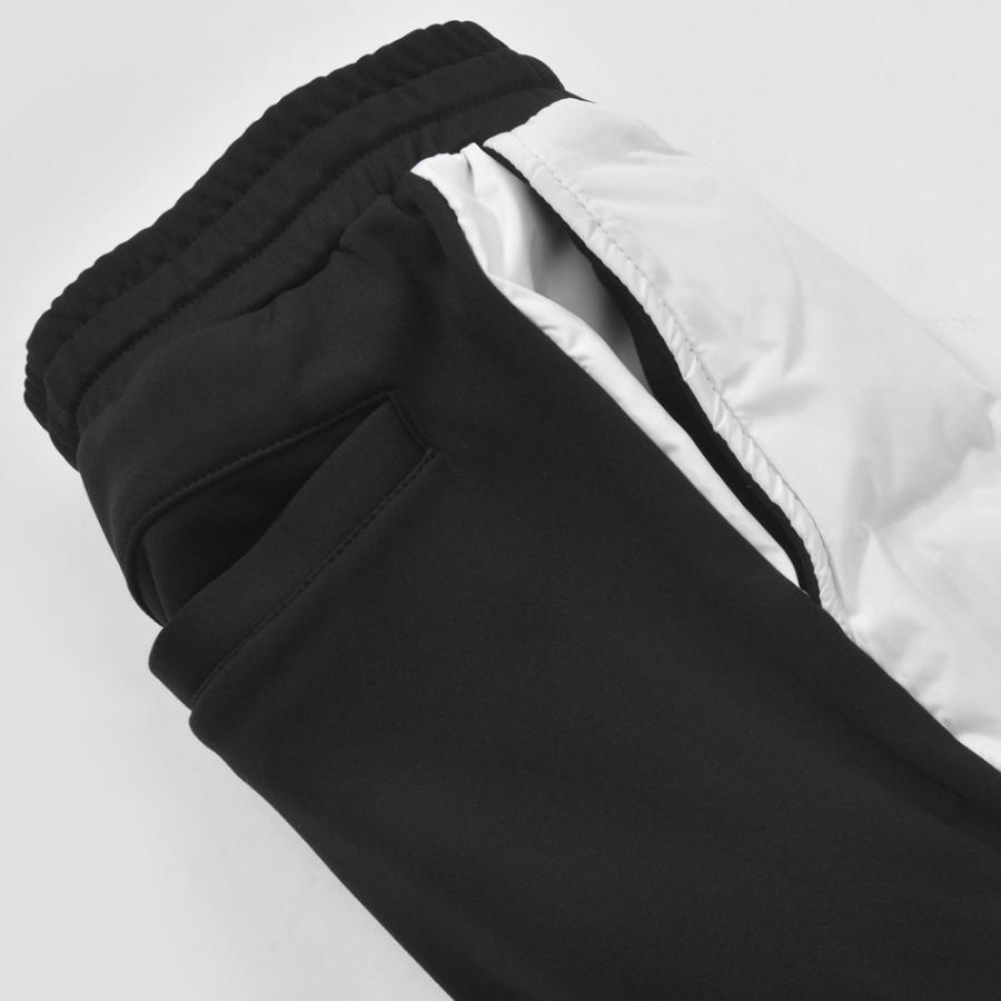 ダウンパンツ メンズ ジョガーパンツ 中綿 秋冬 シームレス 撥水 ストリート アウトドア キャンプ オラオラ系 ホワイト カーキ ブラック 白 黒 M L XL 23505 | EVOLUTION | 19