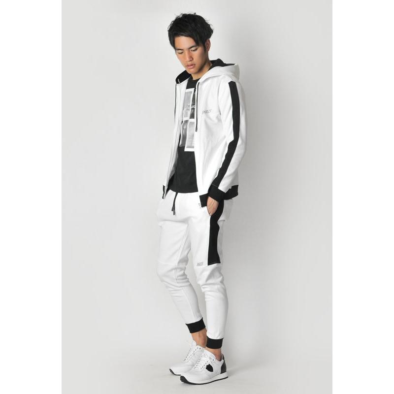 パーカー メンズ ジップパーカー 前開き 春秋冬 ポンチ 切り替え サーフ系 ストリート系 白 黒 ホワイト ブラック M L Xl Ll 2l Evolution Ev メンズジャケット バッグ 鞄 のhk 通販 Yahoo ショッピング