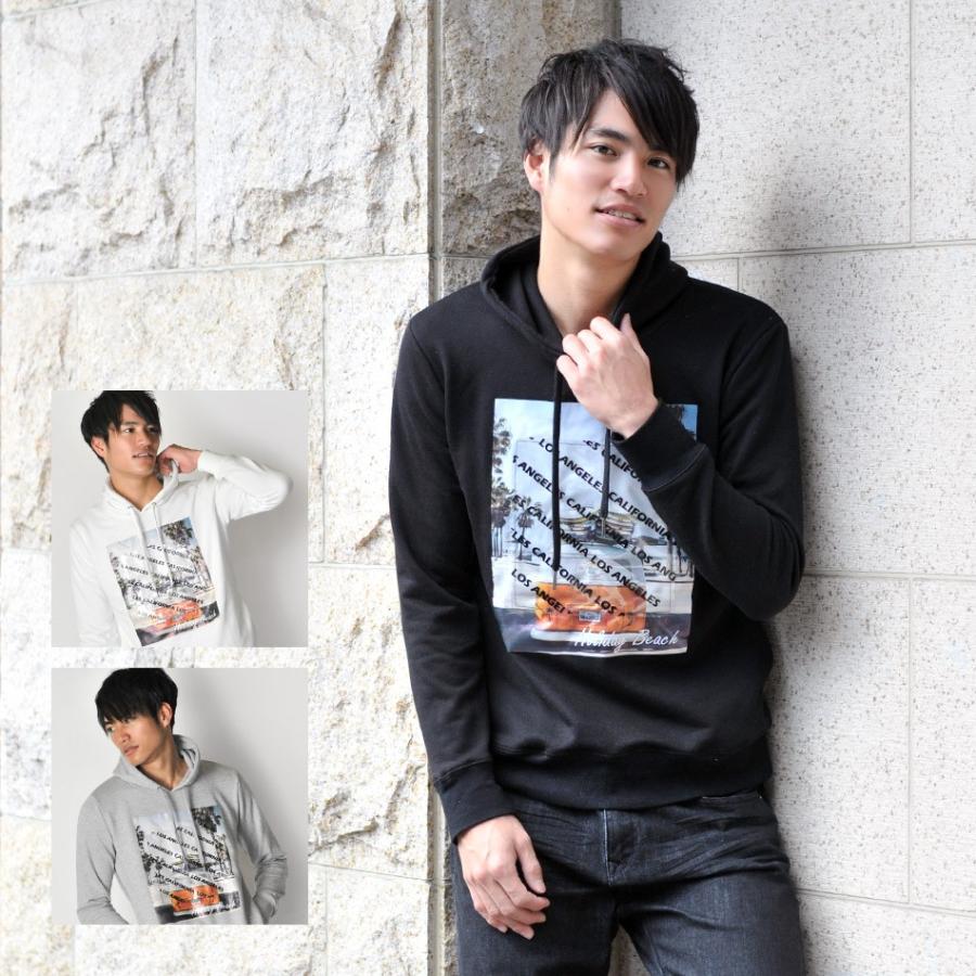 パーカー プルオーバーパーカー メンズ 春秋冬 スウェット 裏毛 サーフ系 ホワイト グレー ブラック 白 黒 プリント M L Xl Ll 2l Evolution 011 Ev011 メンズジャケット バッグ 鞄 のhk 通販 Yahoo ショッピング