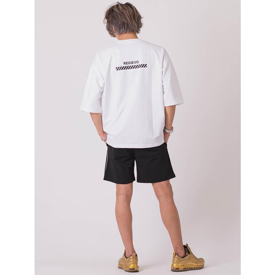 サイドラインショートパンツ ハーフパンツ 半ズボン シンプル メンズ 春 夏 秋 ホワイト ブラック ヒョウ柄 ハーフパンツ M L XL 白 黒 REGIEVO レジエボ | REGIEVO | 13