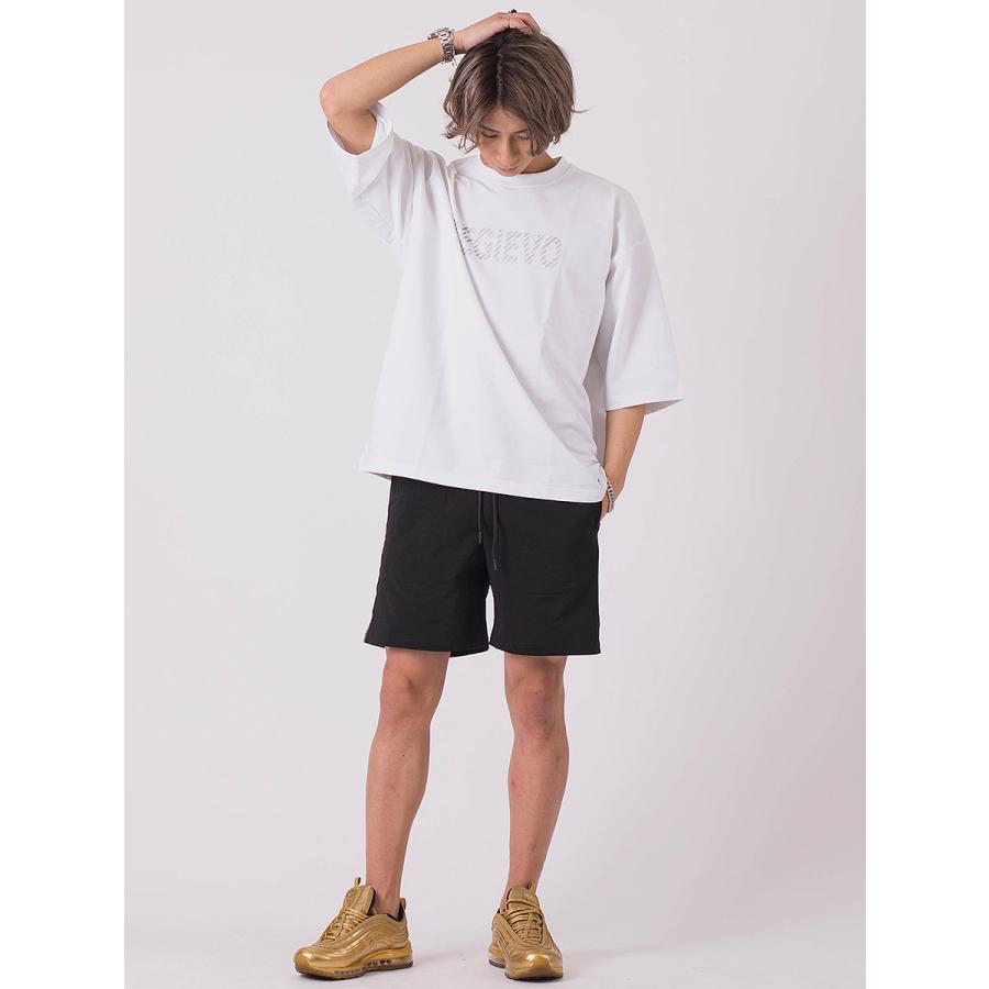 サイドラインショートパンツ ハーフパンツ 半ズボン シンプル メンズ 春 夏 秋 ホワイト ブラック ヒョウ柄 ハーフパンツ M L XL 白 黒 REGIEVO レジエボ | REGIEVO | 11