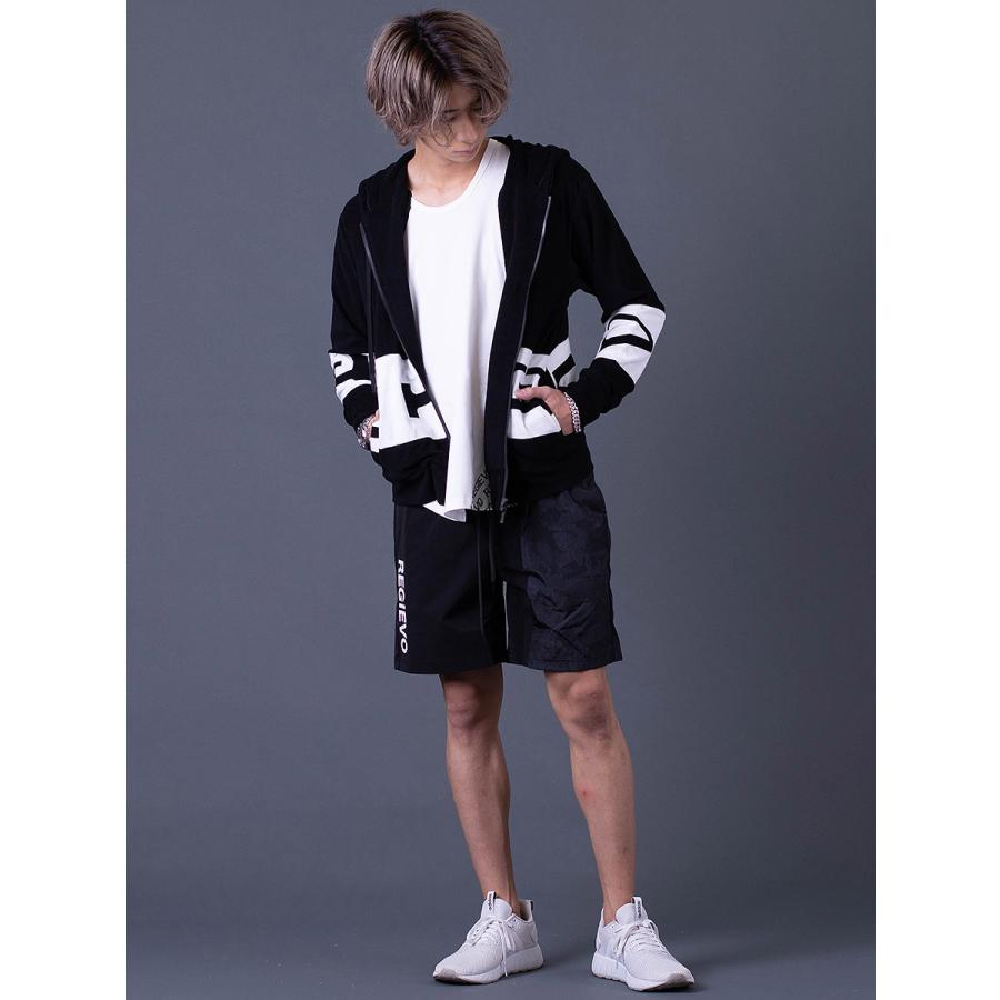 ロゴアップリケパイルパーカー ジップパーカー リラックスウェア シンプル ホワイト ベージュ ブラック 白 茶 黒 M L XL REGIEVO レジエボ | REGIEVO | 14