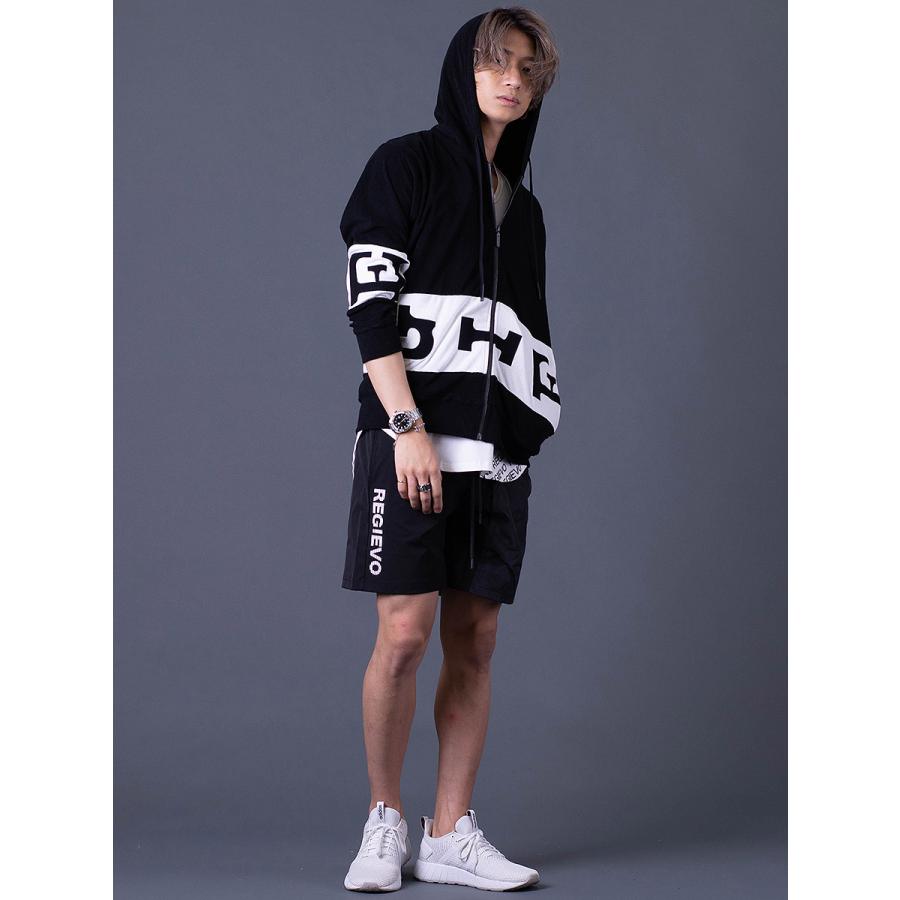 ロゴアップリケパイルパーカー ジップパーカー リラックスウェア シンプル ホワイト ベージュ ブラック 白 茶 黒 M L XL REGIEVO レジエボ | REGIEVO | 15