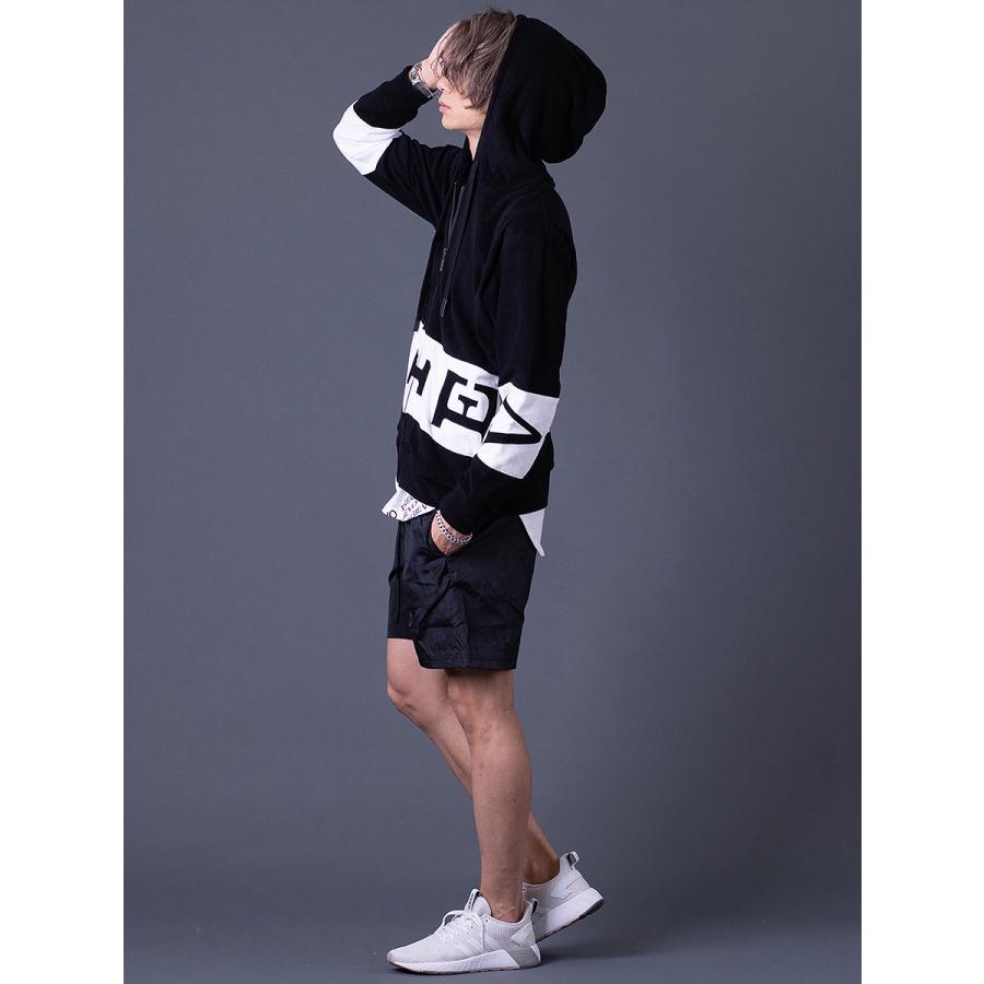 ロゴアップリケパイルパーカー ジップパーカー リラックスウェア シンプル ホワイト ベージュ ブラック 白 茶 黒 M L XL REGIEVO レジエボ | REGIEVO | 16