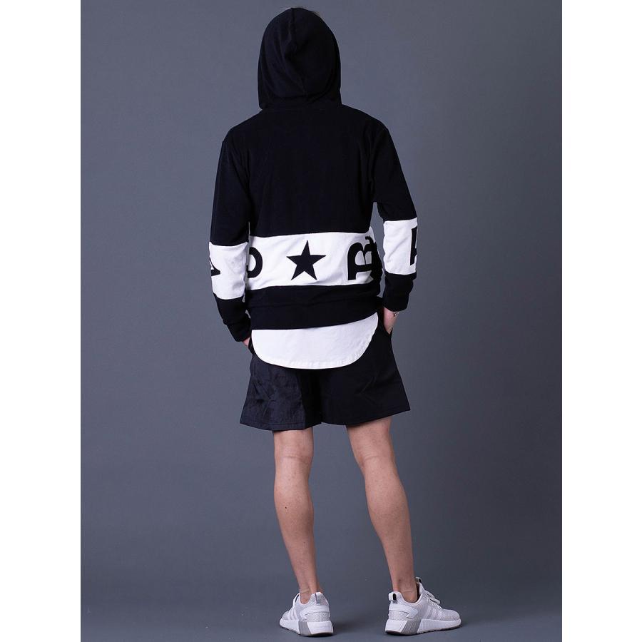 ロゴアップリケパイルパーカー ジップパーカー リラックスウェア シンプル ホワイト ベージュ ブラック 白 茶 黒 M L XL REGIEVO レジエボ | REGIEVO | 22