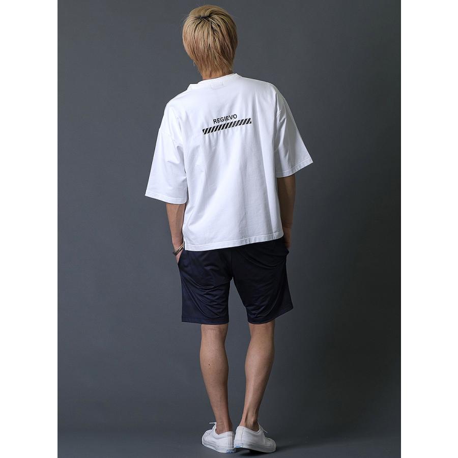 ハニカムプリントショートパンツ メンズ ハーフパンツ 春 夏 秋 カモフラ柄 グレー ブルー ネイビー 青 紺 スポーティ M L XL REGIEVO レジエボ | REGIEVO | 18