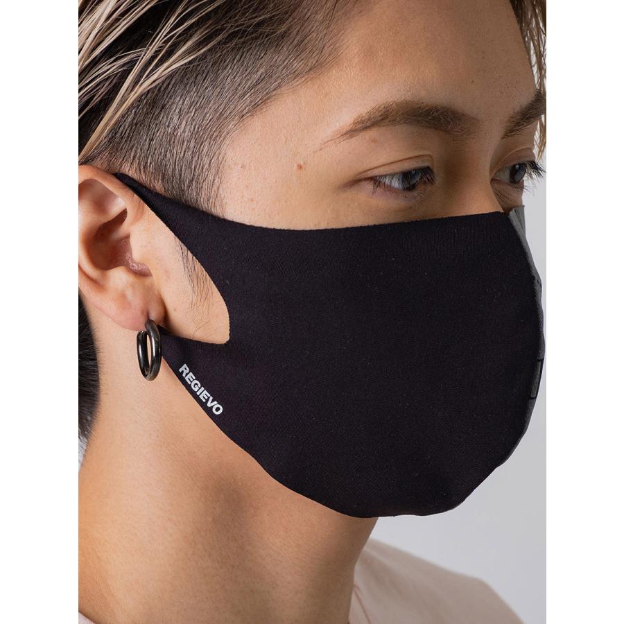 REGIEVOドライタッチマスク(１枚入り) 吸水速乾 長時間使用可 お洒落 バイカラー 無地 柄 |  | 04