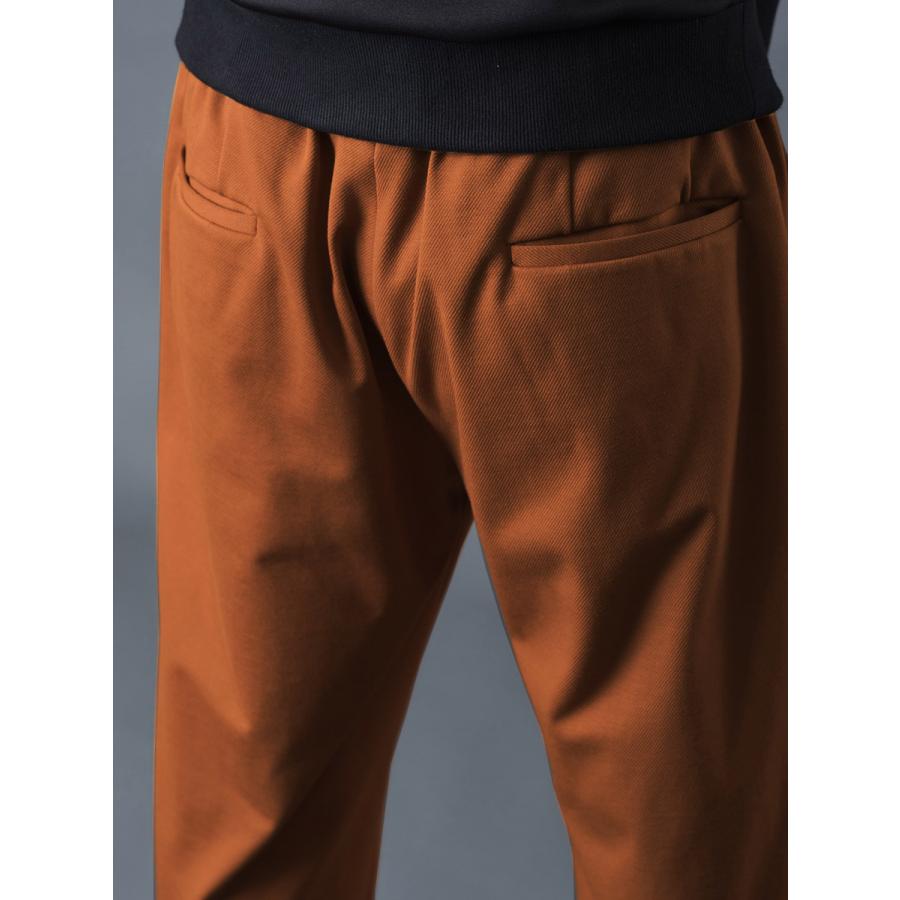 サイドラインイージースラックス メンズ 春 秋 冬 ゆったりシルエット カジュアル 無地 シンプル テーパードパンツ M L XL REGIEVO レジエボ | REGIEVO | 15