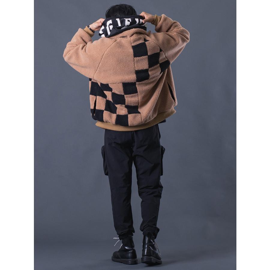 ユーティリティカーゴパンツ メンズ ストレートパンツ シンプル無地 カジュアル 収納抜群 カーキ ブラック 黒 M L XL REGIEVO レジエボ | REGIEVO | 11