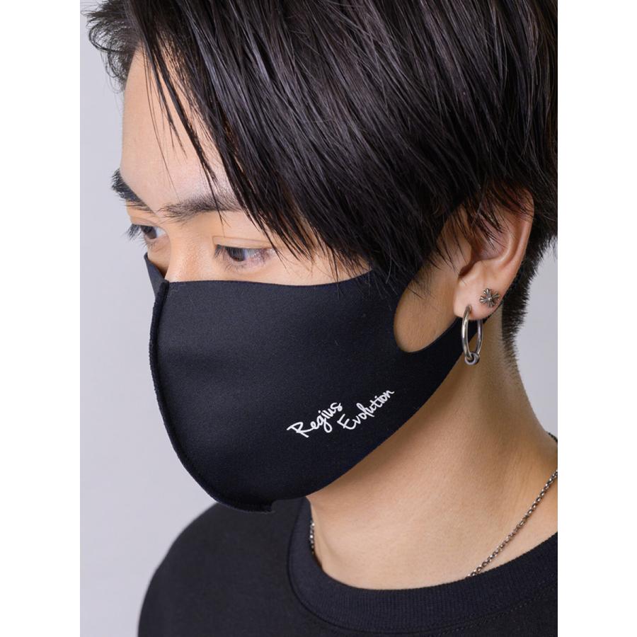 REGIEVOパウダータッチマスク 吸水速乾 長時間使用可 お洒落 無地 ワンポイント ロゴ ブラック ホワイト ベージュ 白 茶 黒 |  | 04