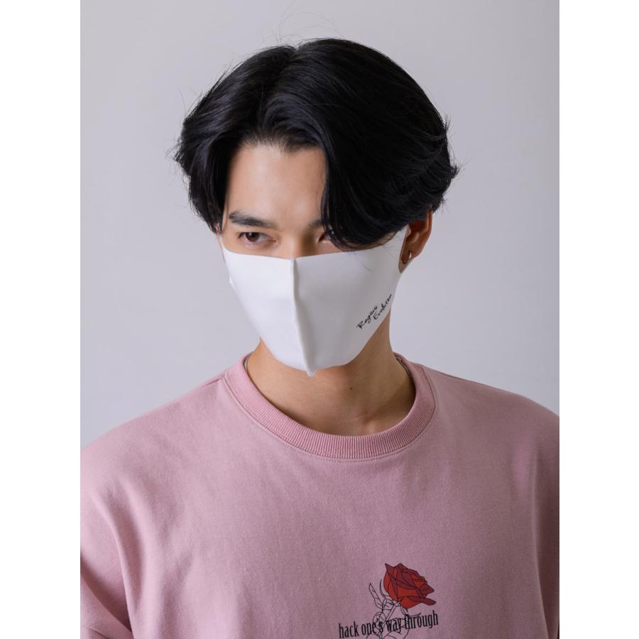 REGIEVOパウダータッチマスク 吸水速乾 長時間使用可 お洒落 無地 ワンポイント ロゴ ブラック ホワイト ベージュ 白 茶 黒 |  | 11