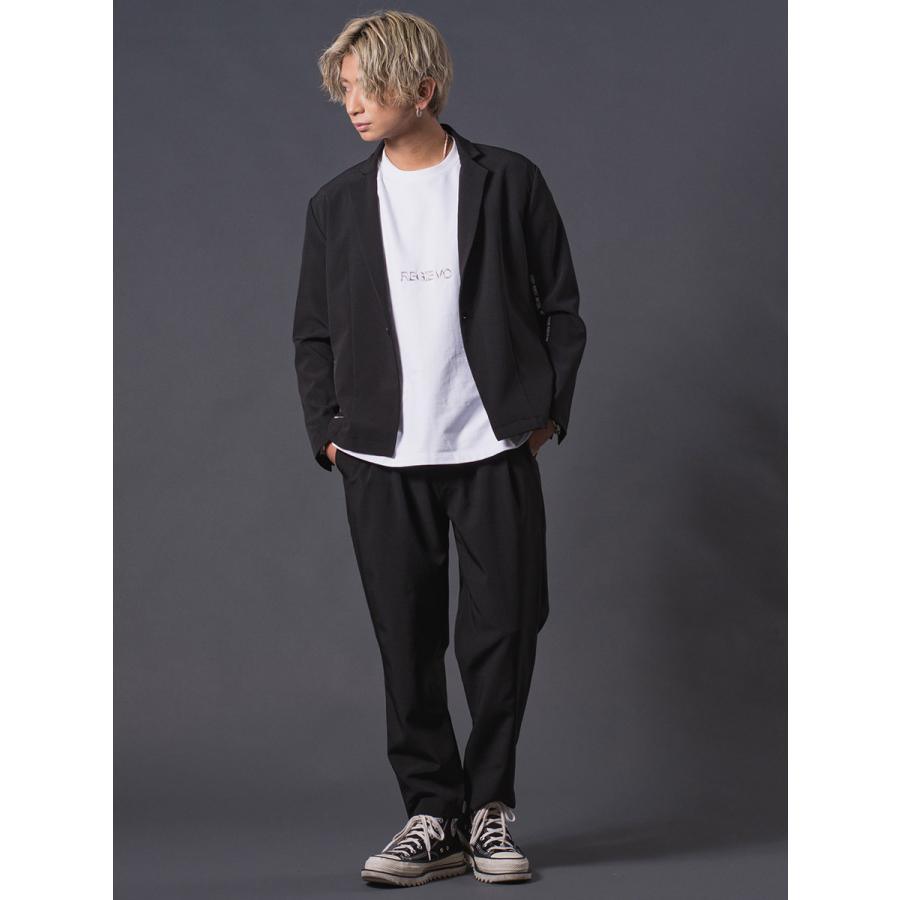 ジャケット メンズ セットアップ(別売) テーラードジャケット ストレッチ性 シンプル 春 秋 冬 グレージュ ブラック 黒 M L XL REGIEVO レジエボ | REGIEVO | 13