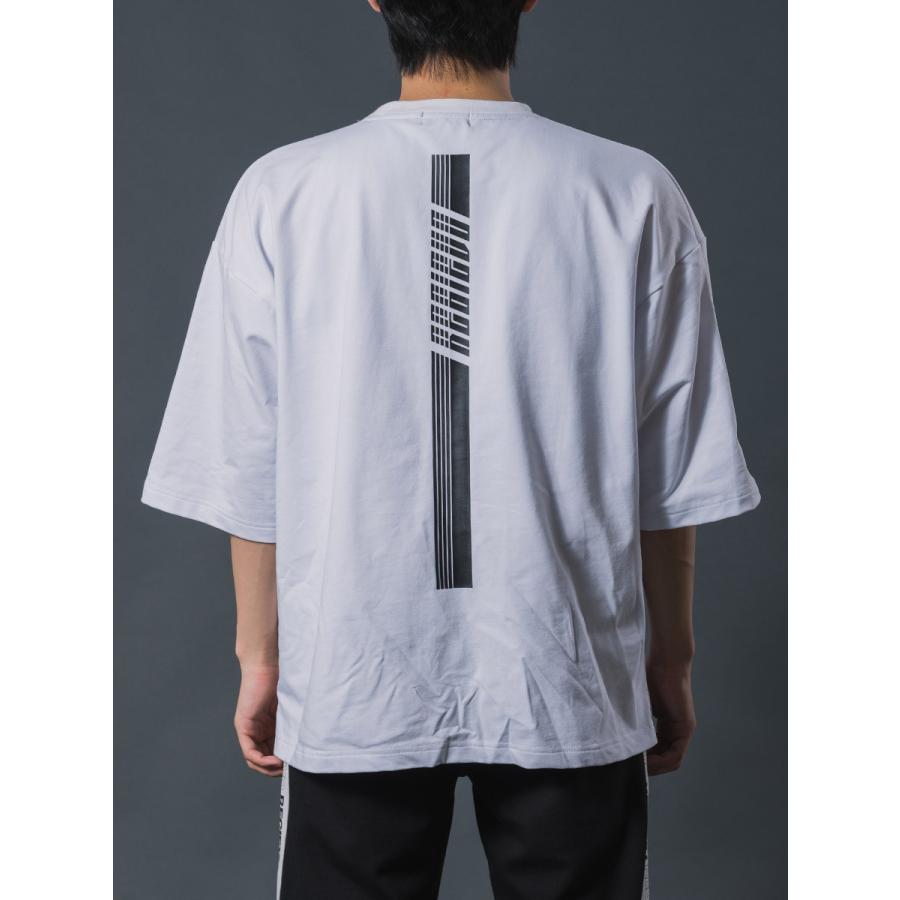 ポケットつきドロップショルダーTシャツ メンズ オーバーサイズ シンプル 春 夏 秋 ホワイト ブラック 白 黒 M L REGIEVO レジエボ | REGIEVO | 15