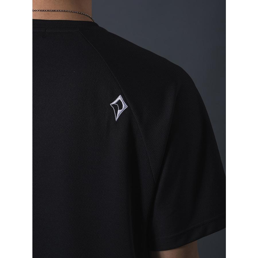 ハニカムメッシュTシャツ メンズ ストレッチ性 シンプル アウトドア スポーティ ホワイト イエロー ブラック 白 黄 黒 M L XL REGIEVO レジエボ | REGIEVO | 21