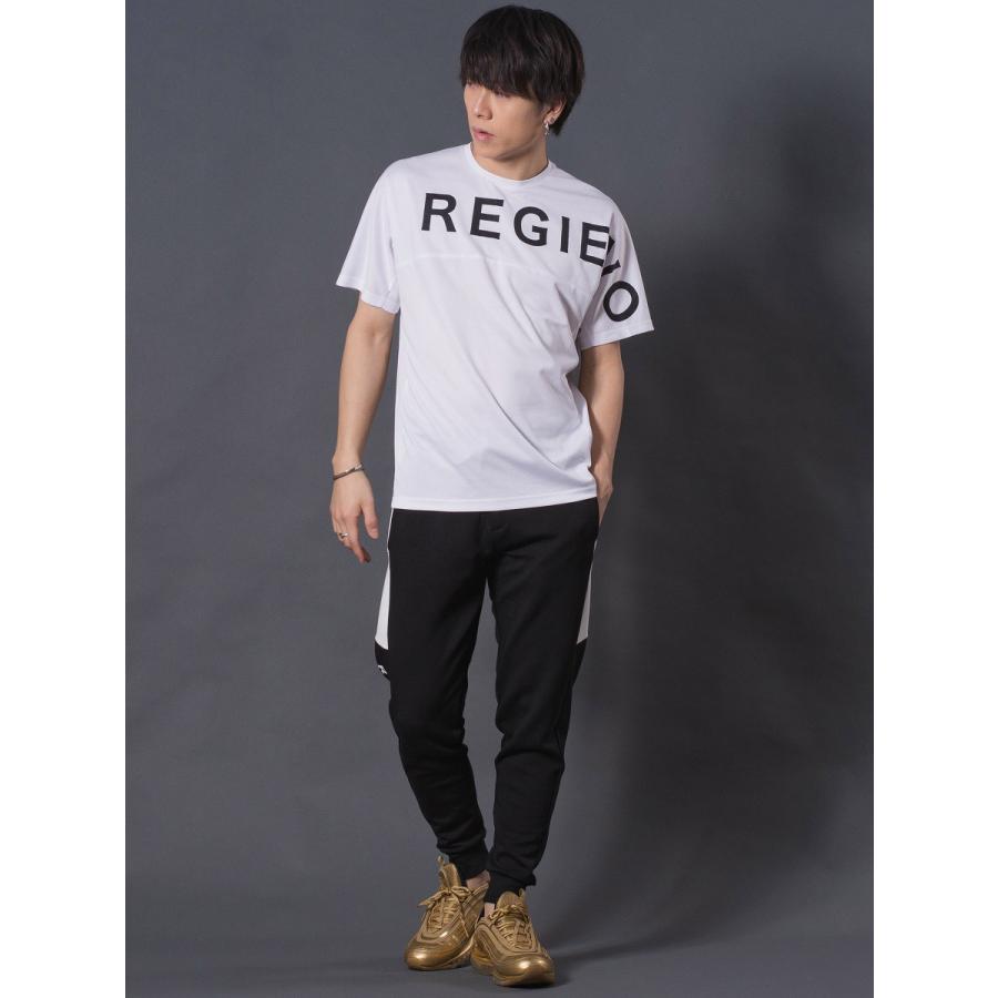 ハニカムメッシュTシャツ メンズ ストレッチ性 シンプル アウトドア スポーティ ホワイト イエロー ブラック 白 黄 黒 M L XL REGIEVO レジエボ | REGIEVO | 06