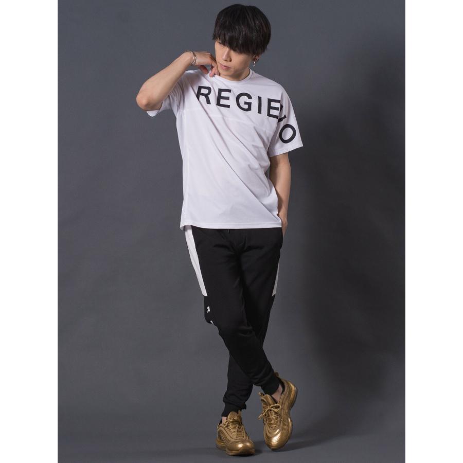ハニカムメッシュTシャツ メンズ ストレッチ性 シンプル アウトドア スポーティ ホワイト イエロー ブラック 白 黄 黒 M L XL REGIEVO レジエボ | REGIEVO | 07