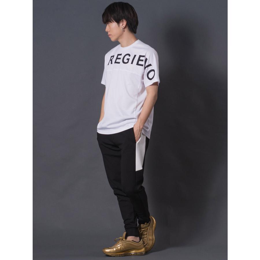 ハニカムメッシュTシャツ メンズ ストレッチ性 シンプル アウトドア スポーティ ホワイト イエロー ブラック 白 黄 黒 M L XL REGIEVO レジエボ | REGIEVO | 08