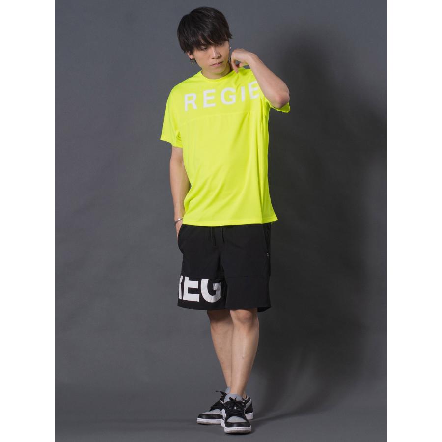ハニカムメッシュTシャツ メンズ ストレッチ性 シンプル アウトドア スポーティ ホワイト イエロー ブラック 白 黄 黒 M L XL REGIEVO レジエボ | REGIEVO | 11