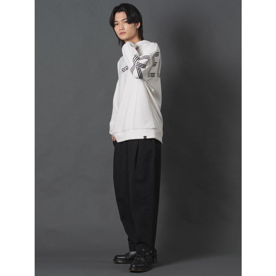 ワイドジョガーパンツ メンズ シェフパンツ ワイドパンツ シンプル 無地 オーバーサイズ 春 夏 秋 冬 アイボリー グレー ブラック 黒 M L XL REGIEVO レジエボ | REGIEVO | 16