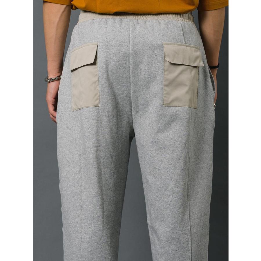 ワイドジョガーパンツ メンズ シェフパンツ ワイドパンツ シンプル 無地 オーバーサイズ 春 夏 秋 冬 アイボリー グレー ブラック 黒 M L XL REGIEVO レジエボ | REGIEVO | 19