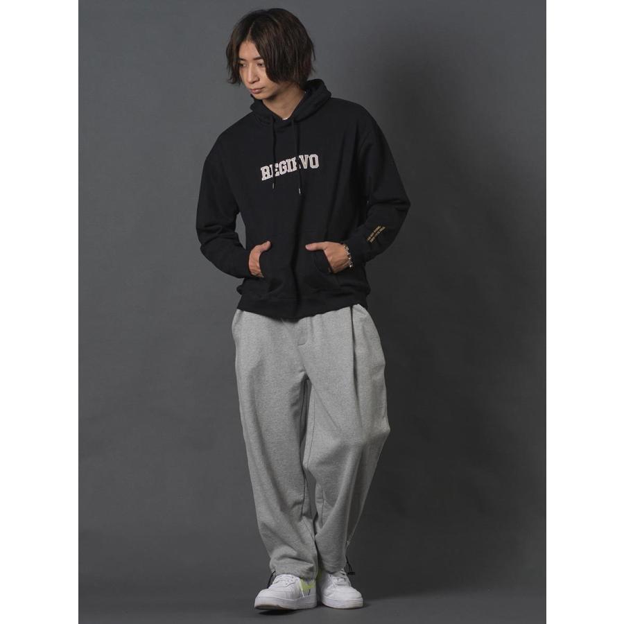 ワイドジョガーパンツ メンズ シェフパンツ ワイドパンツ シンプル 無地 オーバーサイズ 春 夏 秋 冬 アイボリー グレー ブラック 黒 M L XL REGIEVO レジエボ | REGIEVO | 10