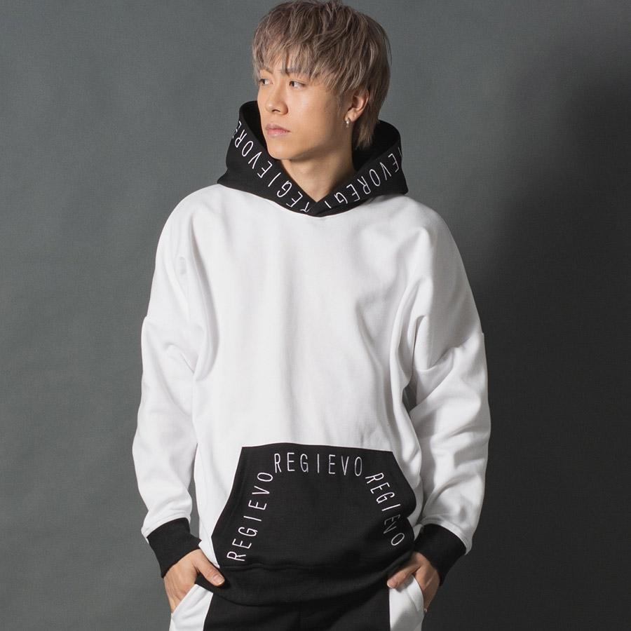 バイカラープルパーカー | REGIEVO | 03