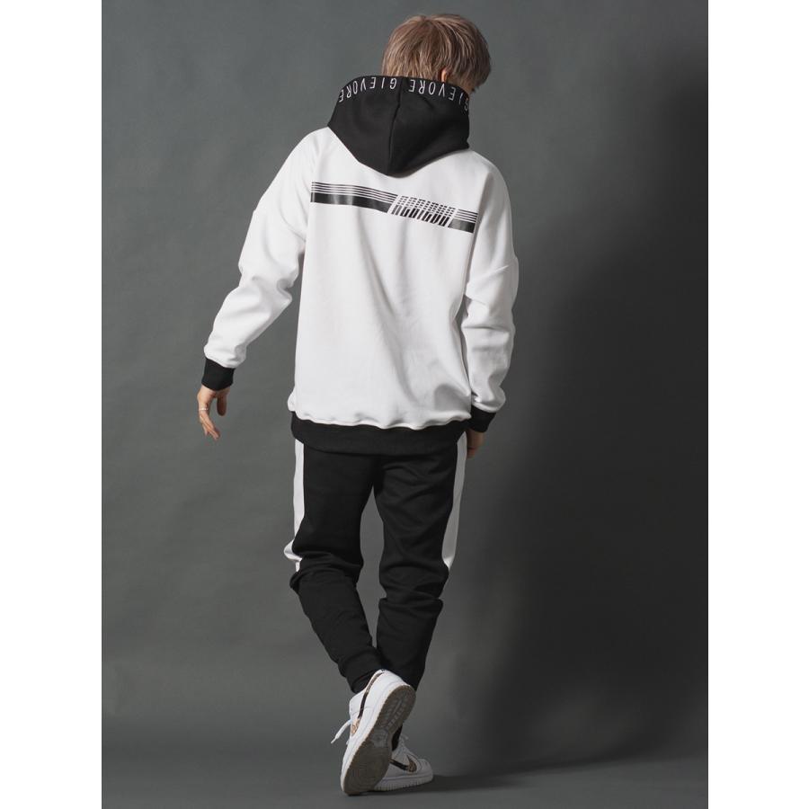 バイカラープルパーカー | REGIEVO | 09