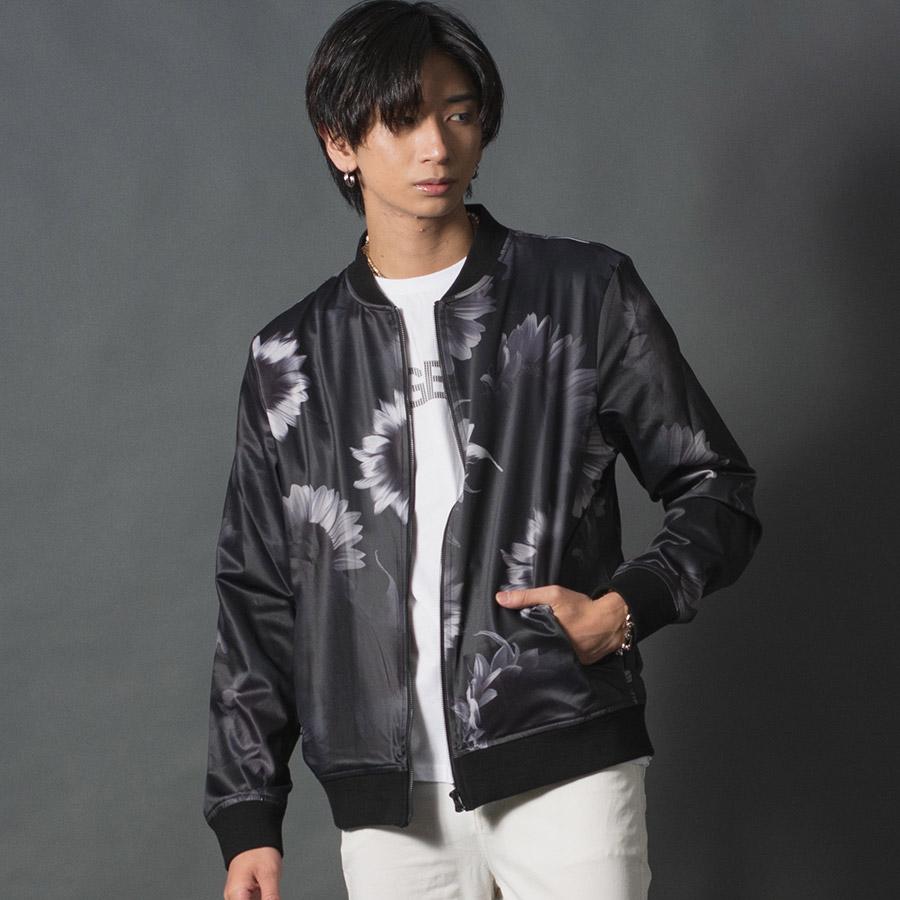 花柄プリントMA-1 | REGIEVO | 04