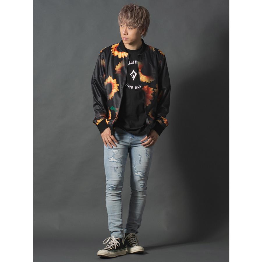 花柄プリントMA-1 | REGIEVO | 05