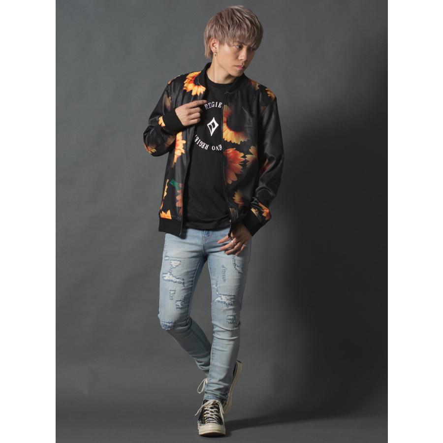 花柄プリントMA-1 | REGIEVO | 07