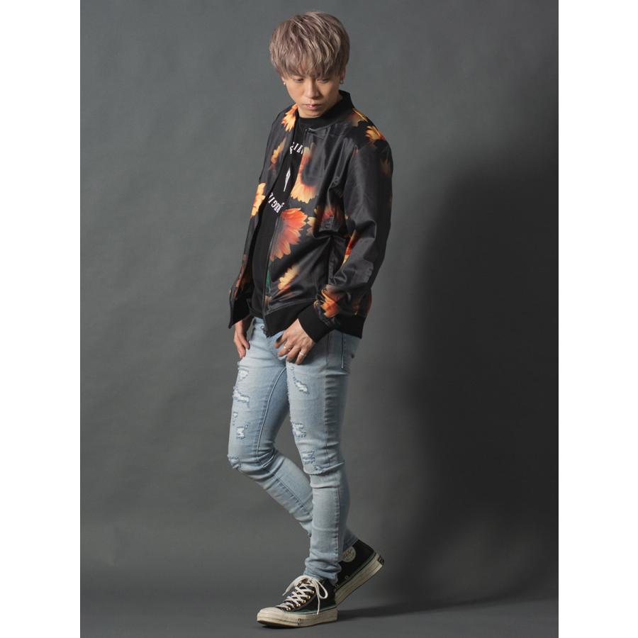 花柄プリントMA-1 | REGIEVO | 08