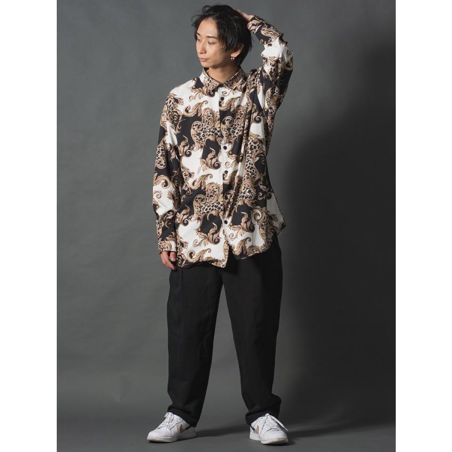 スカーフ柄オーバーシャツ | REGIEVO | 12