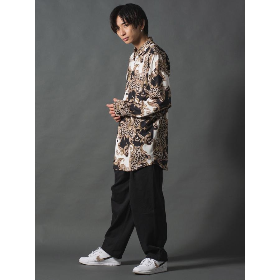 スカーフ柄オーバーシャツ | REGIEVO | 13