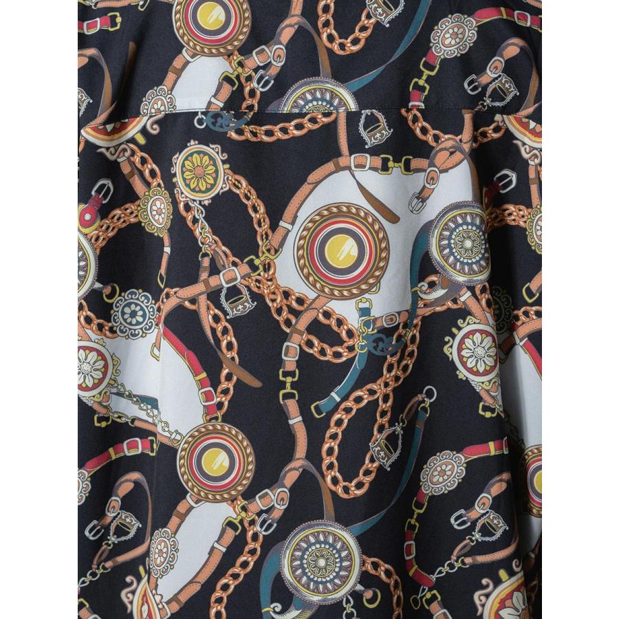 スカーフ柄オーバーシャツ | REGIEVO | 15