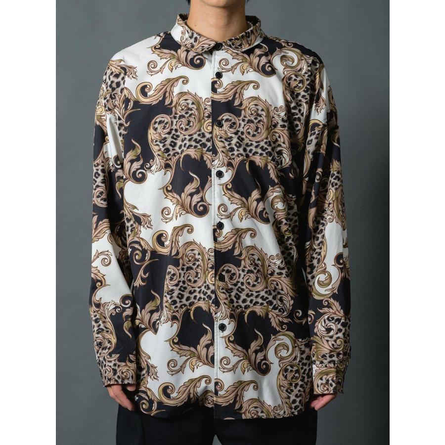 スカーフ柄オーバーシャツ | REGIEVO | 17