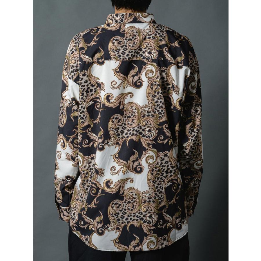 スカーフ柄オーバーシャツ | REGIEVO | 18