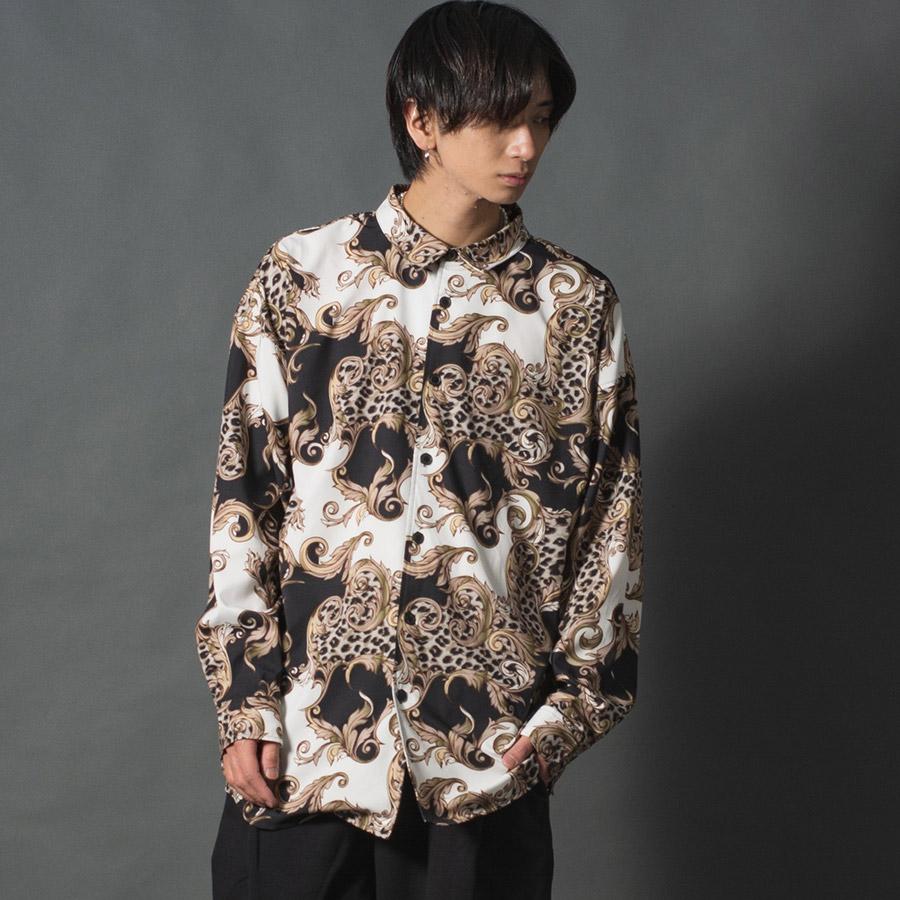 スカーフ柄オーバーシャツ | REGIEVO | 04