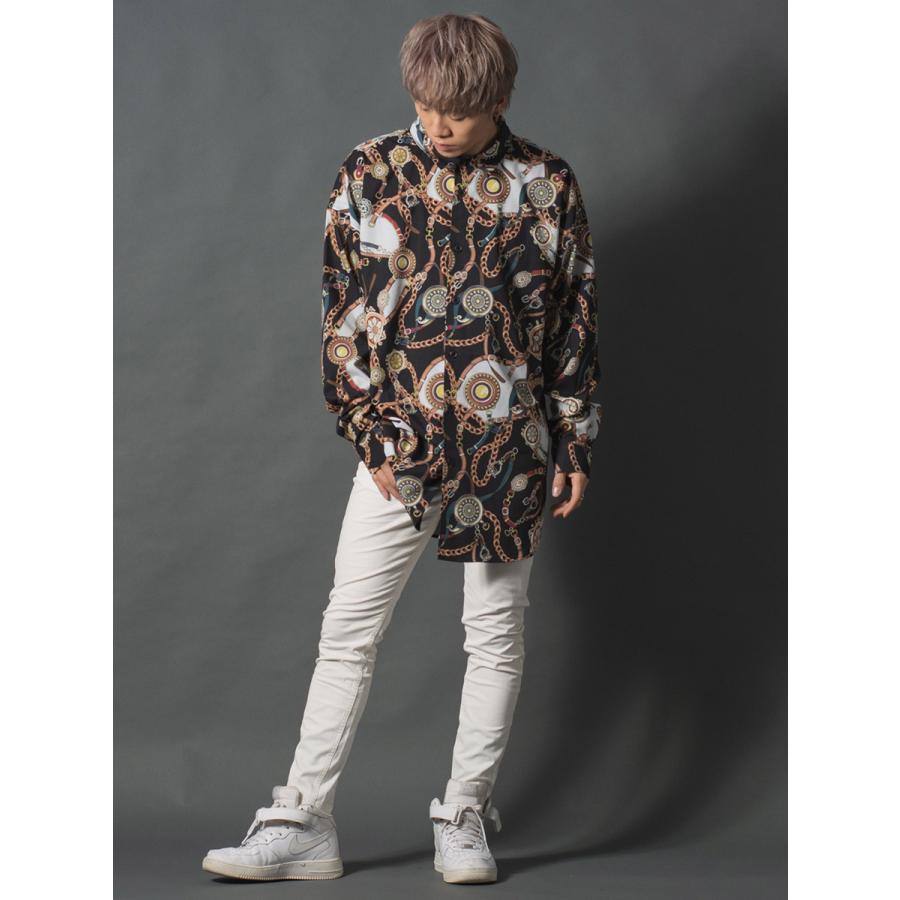 スカーフ柄オーバーシャツ | REGIEVO | 06