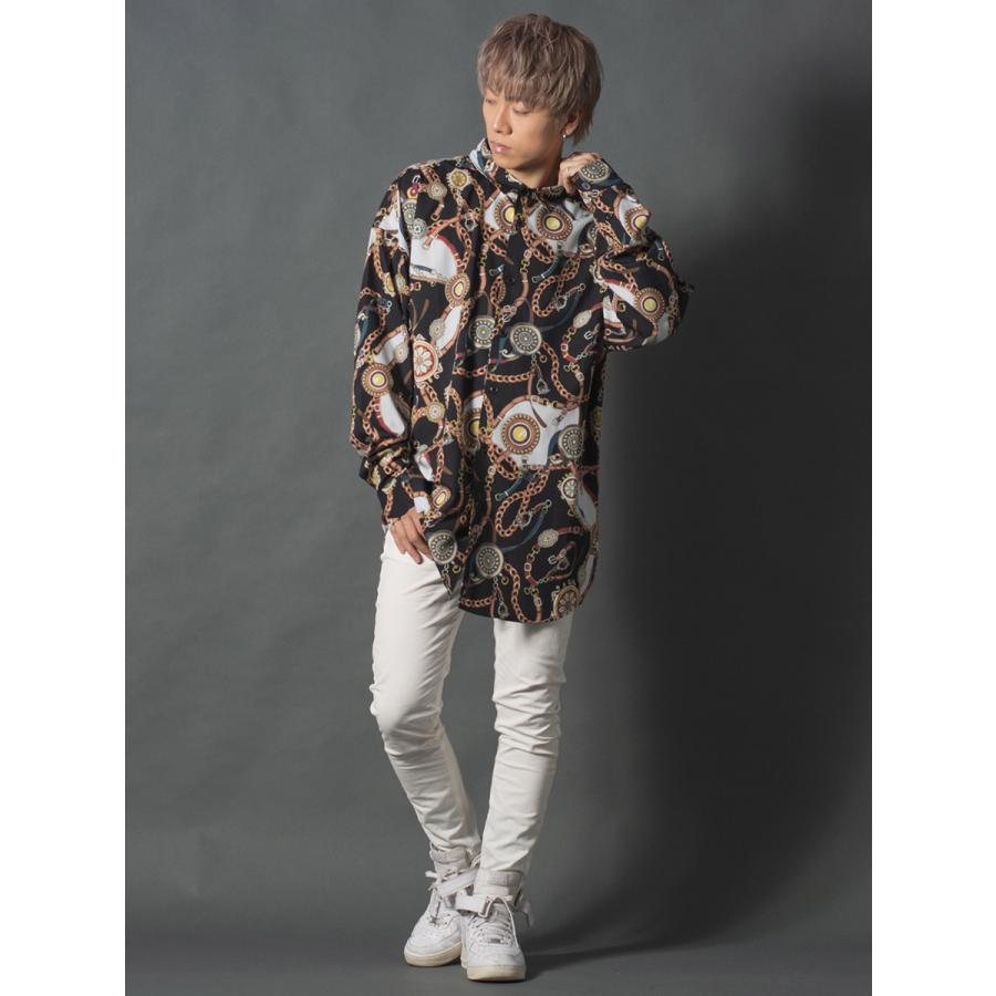 スカーフ柄オーバーシャツ | REGIEVO | 07